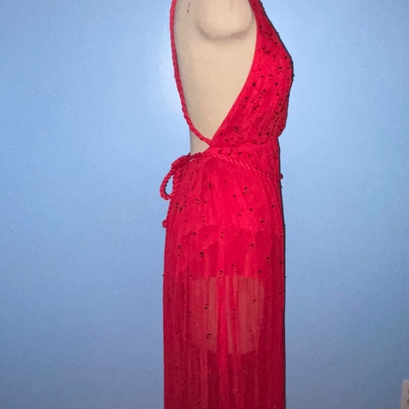 Free People Sienna Braided Embellished Maxi Dress-NOS - Picture 3 of 7